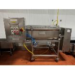 Cozzini Twin Shaft Paddle Mixer, 48" x 28" x 20" D, Dual End Discharge Doors, Contr | Rig Fee $450