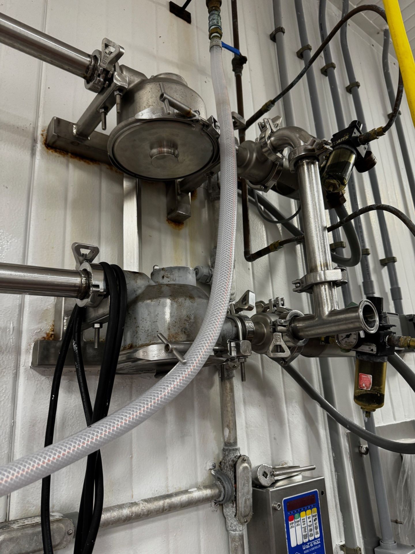 Balance of Valves and Stainless Piping in Pesto Production Room - Image 3 of 4