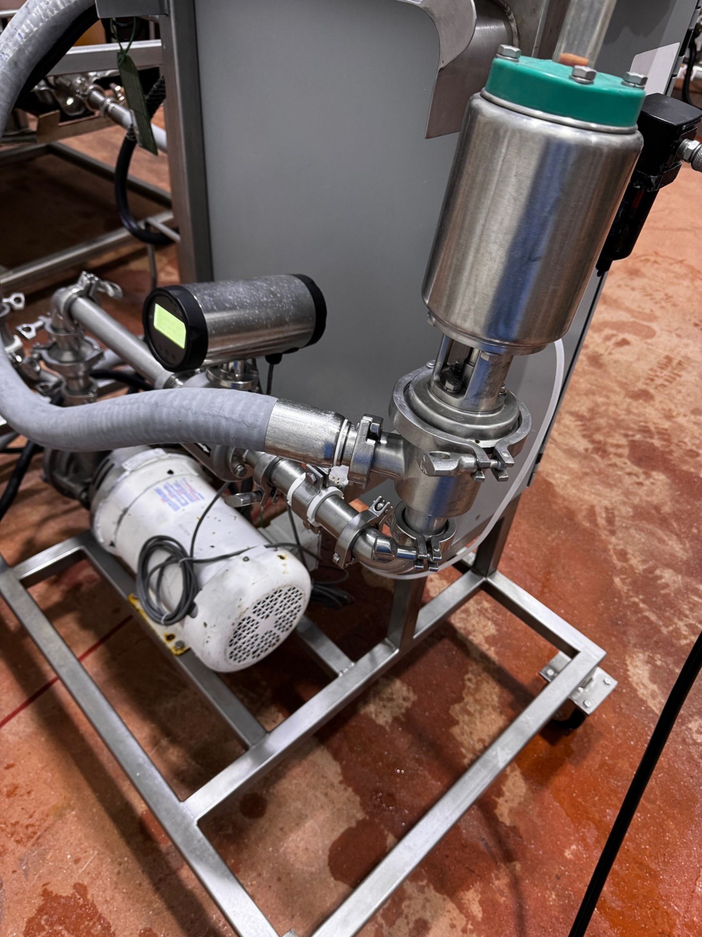 Atlas Automation Chemical Batching Station with Ampco SAP2100-22-18 Centrifugal Pump and Digital Met - Image 3 of 6