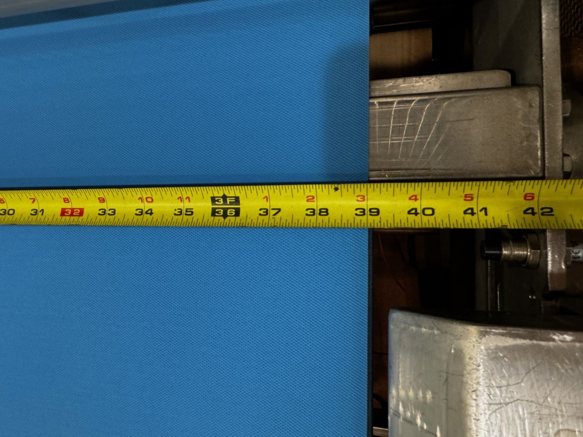 39" Sanitary Belt Guillotine, 84" OA Length, - Image 2 of 5