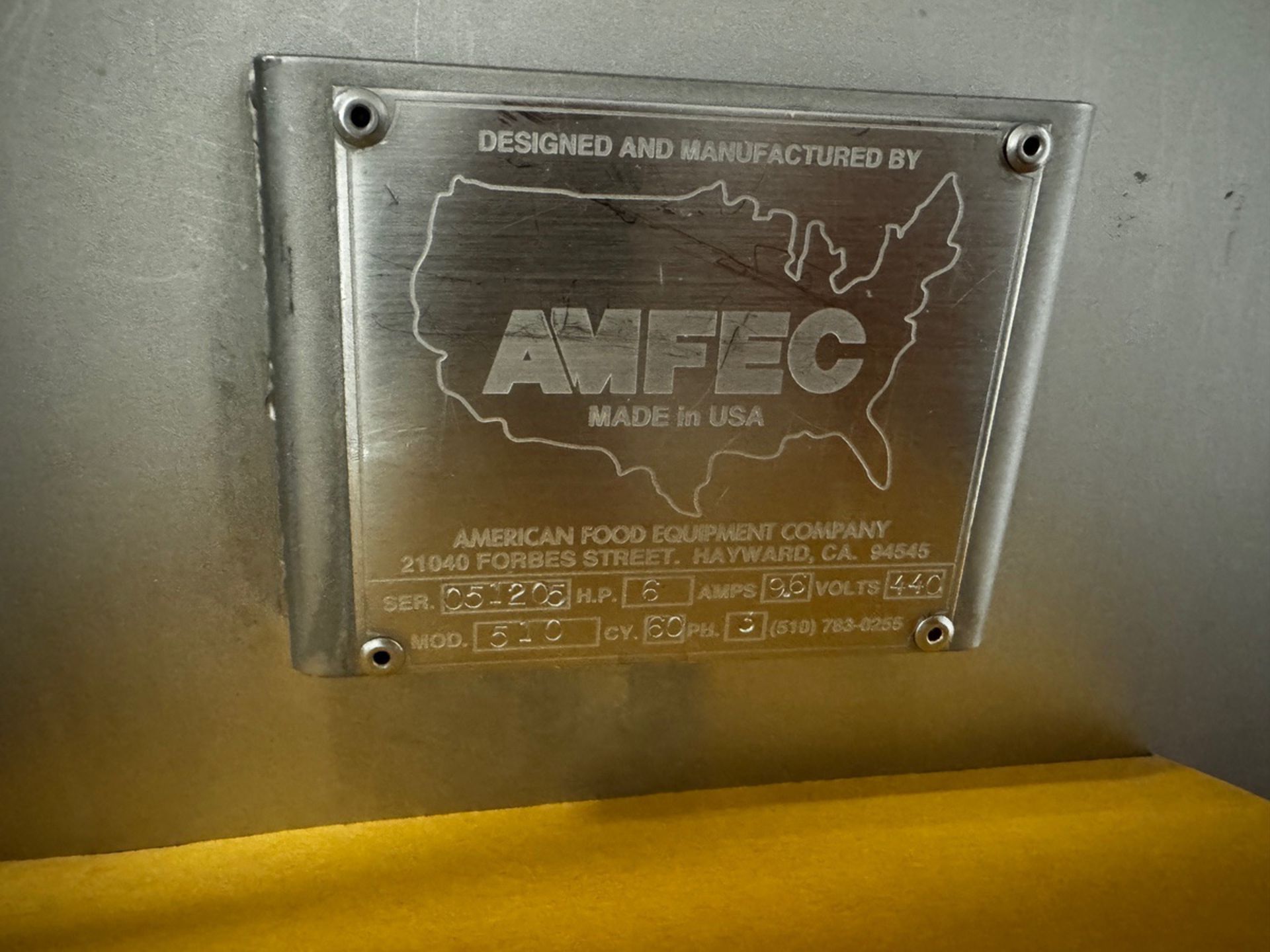 AMFEC 510 Twin Shaft Paddle Blender, 40" x 31" x 20" D, Dual End Discharge Doors, ( | Rig Fee $450 - Bild 3 aus 7