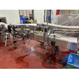 Stainless Steel Frame Dual Level Conveyor, 16" W x 5'L Top and 9' L Bottom Conveyor | Rig Fee $200