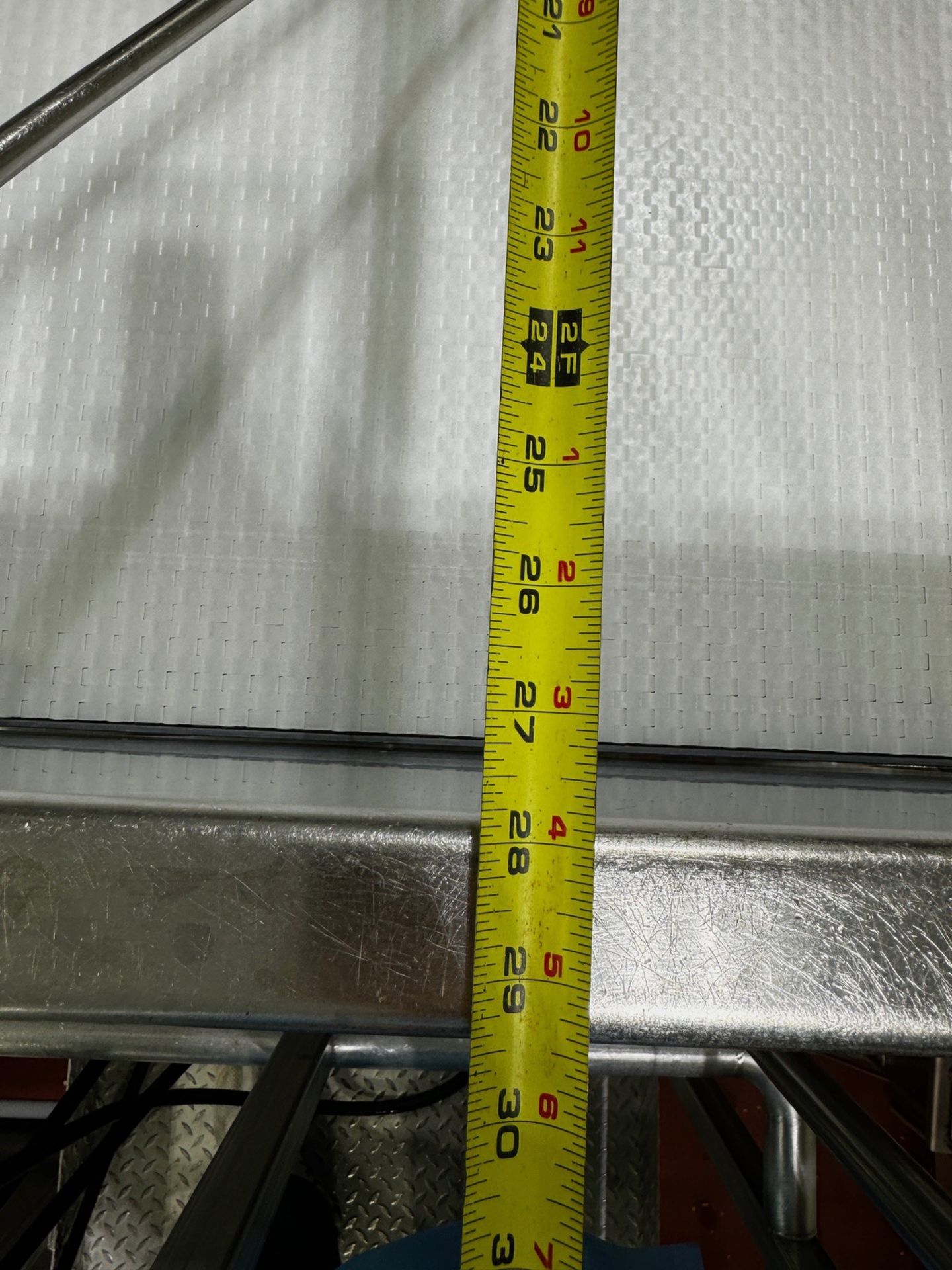 Stainless Steel Frame Bulk Product Conveyor, 27" Belt Width - Image 4 of 5