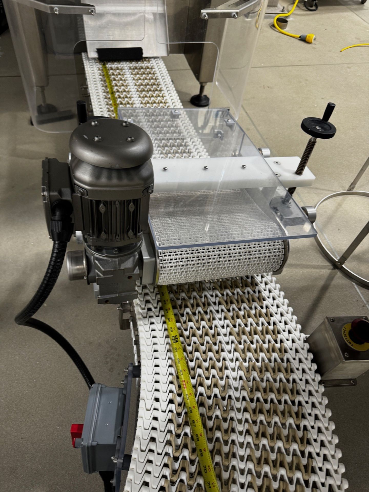 Stainless Steel Frame VFFS Takeaway Conveyor, 15.5" Belt x 163" Approx OA Length - Image 7 of 9