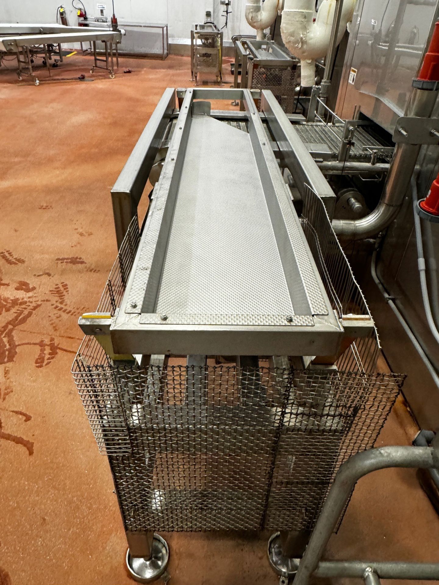 Stainless Steel Frame Vibratory Spiral Freezer Feed Conveyor - Image 2 of 2