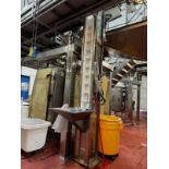 Stainless Steel Bucket Elevator to Middle Triangle, 9" OAW, 6.5" Bucket Width | Rig Fee $650