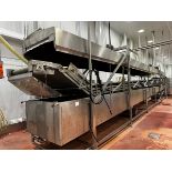 Continuous Hot Water Immersion Cooker, 39" Stainless Mesh Belt, 50' O - Subj to Bulk | Rig Fee $7900