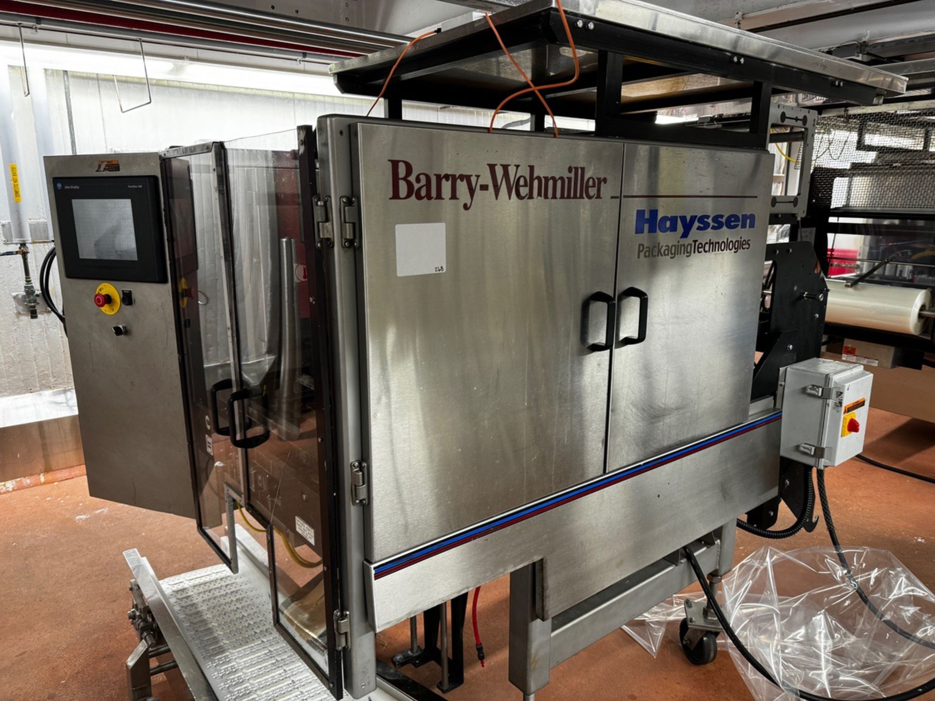 2005 Hayssen Vertical Form Fill Seal Machine Model 12-16HP, Dry Product Fill With or Without Liquid