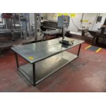 Stainless Steel Table, Approx 36" x 90" | Rig Fee $50