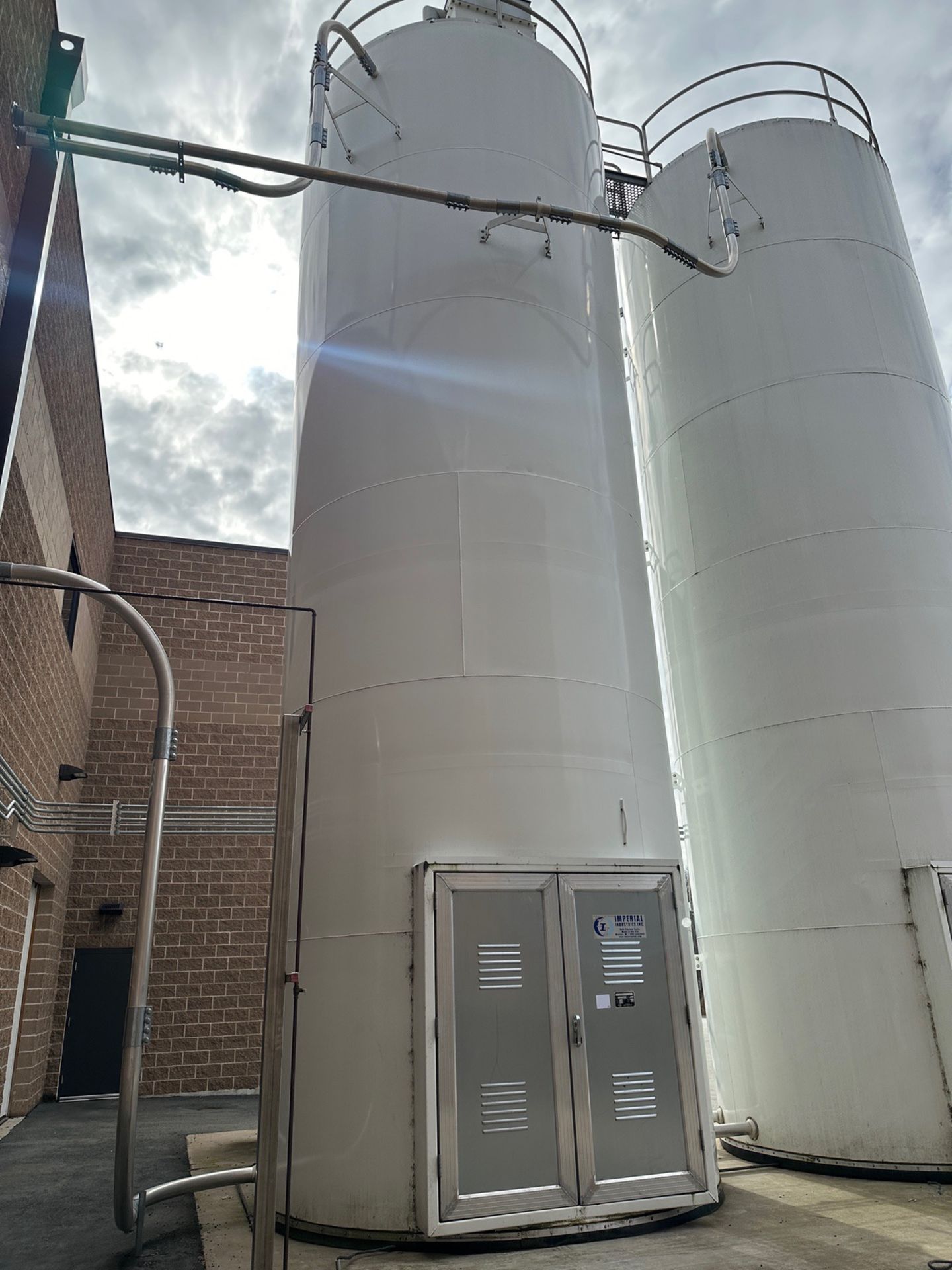 2018 Schick 49-Ton Powder Silo, Model 60 40 12-10 x 36-0, 40 LB / CUFT Max Density, S/N I-85644-2 - Image 2 of 3