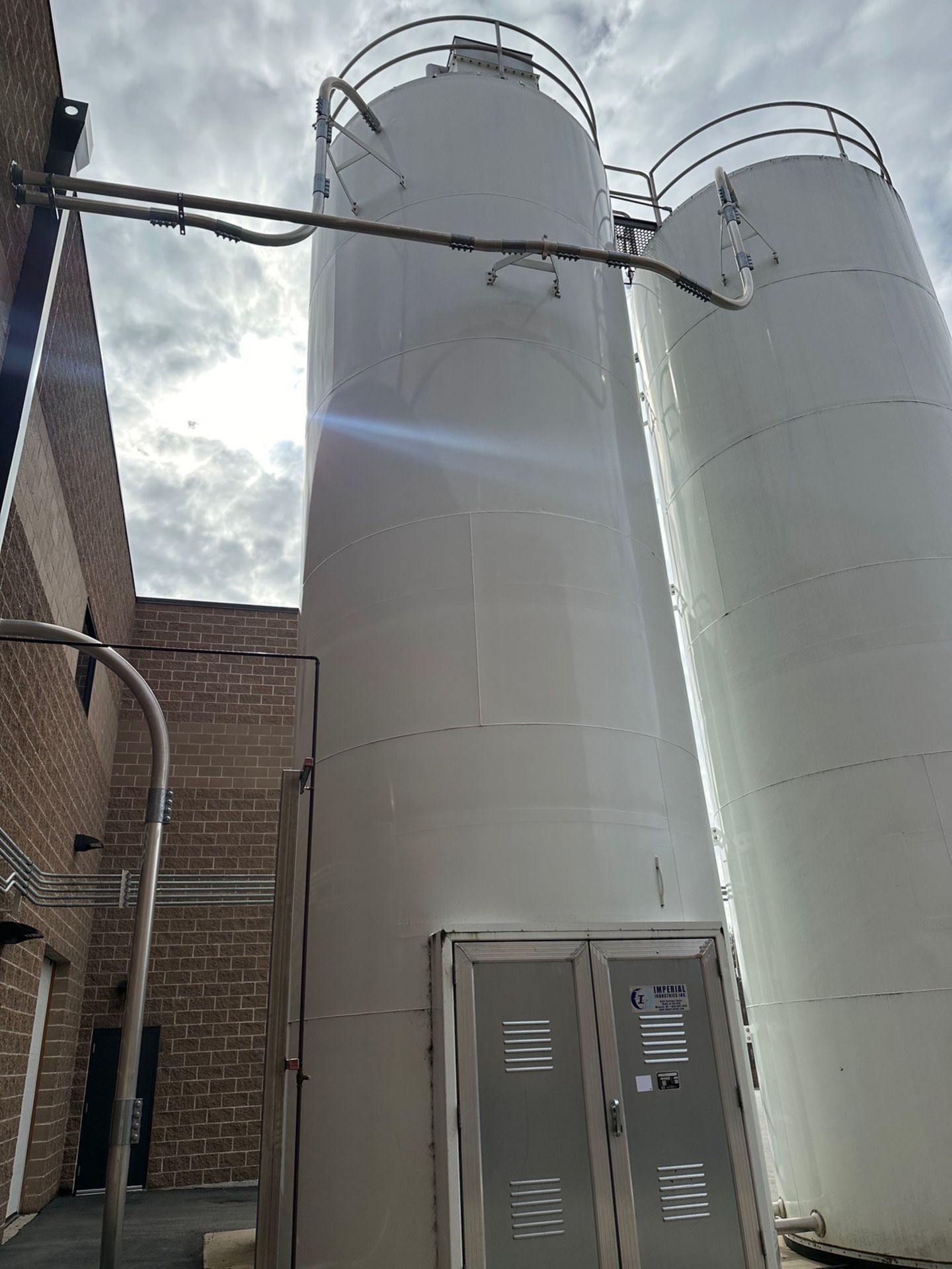 2018 Schick 49-Ton Powder Silo, Model 60 40 12-10 x 36-0, 40 LB / CUFT Max Density, S/N I-85644-2