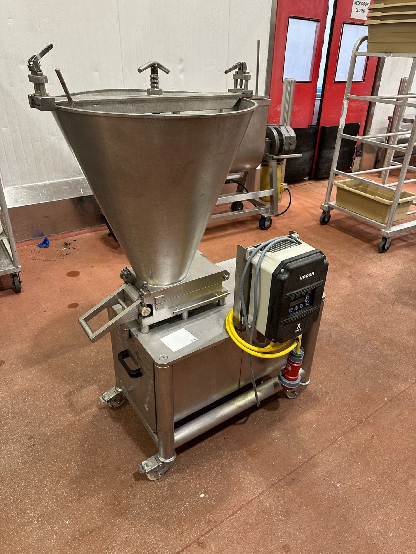 Stainless Steel Cheese Pump with Vacon X Series Drive Control