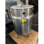 Anco 60 Gallon Stainless Steel Utility Tank - Model PT-OT, S/N 60-2012 (Approx. 30" x 49" O.H.)