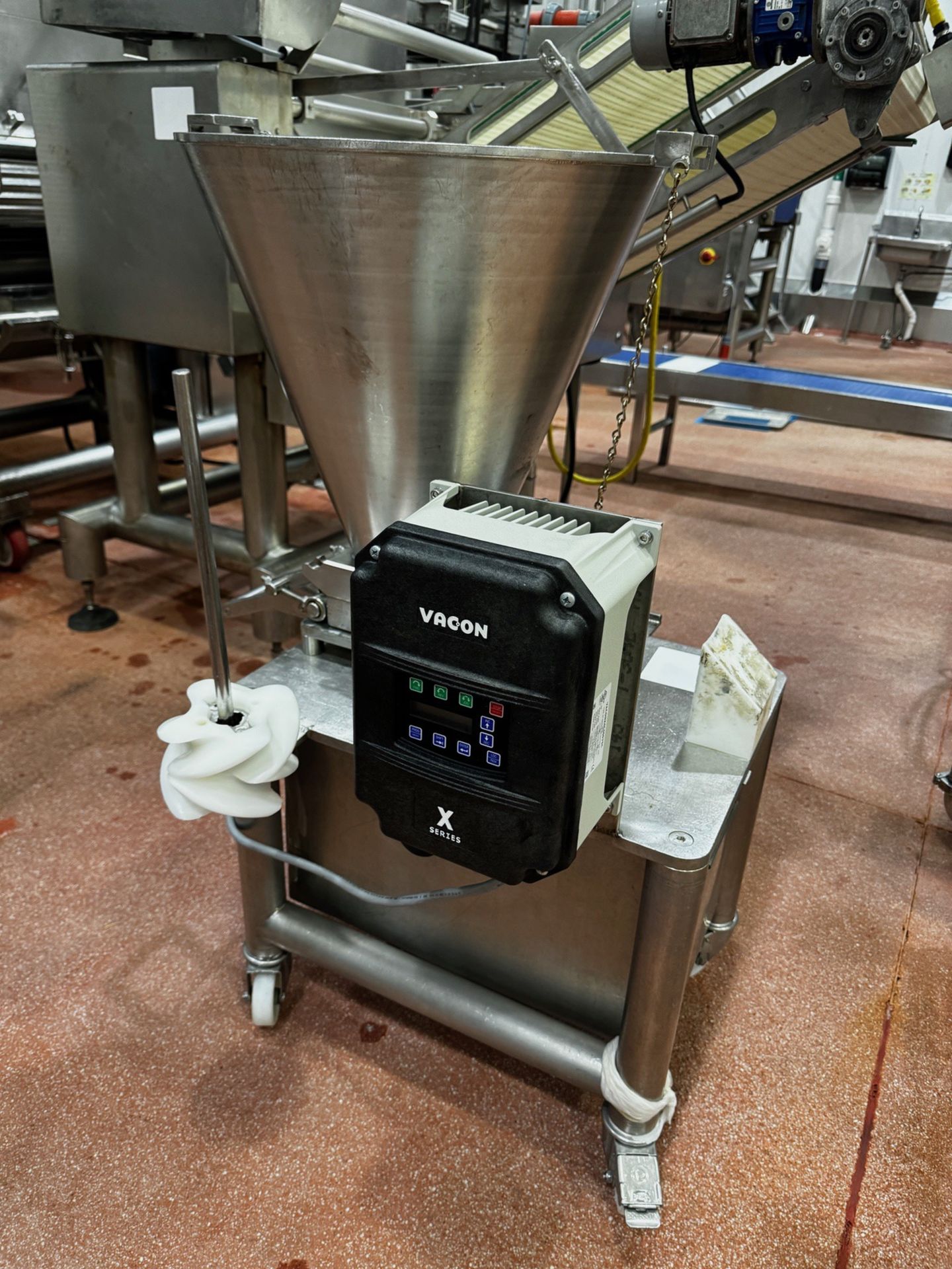 Stainless Steel Cheese Pump with Vacon X Series Drive Control