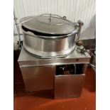 Cleveland Stainless Steel Jacketed Tilting Kettle, | Rig Fee $250