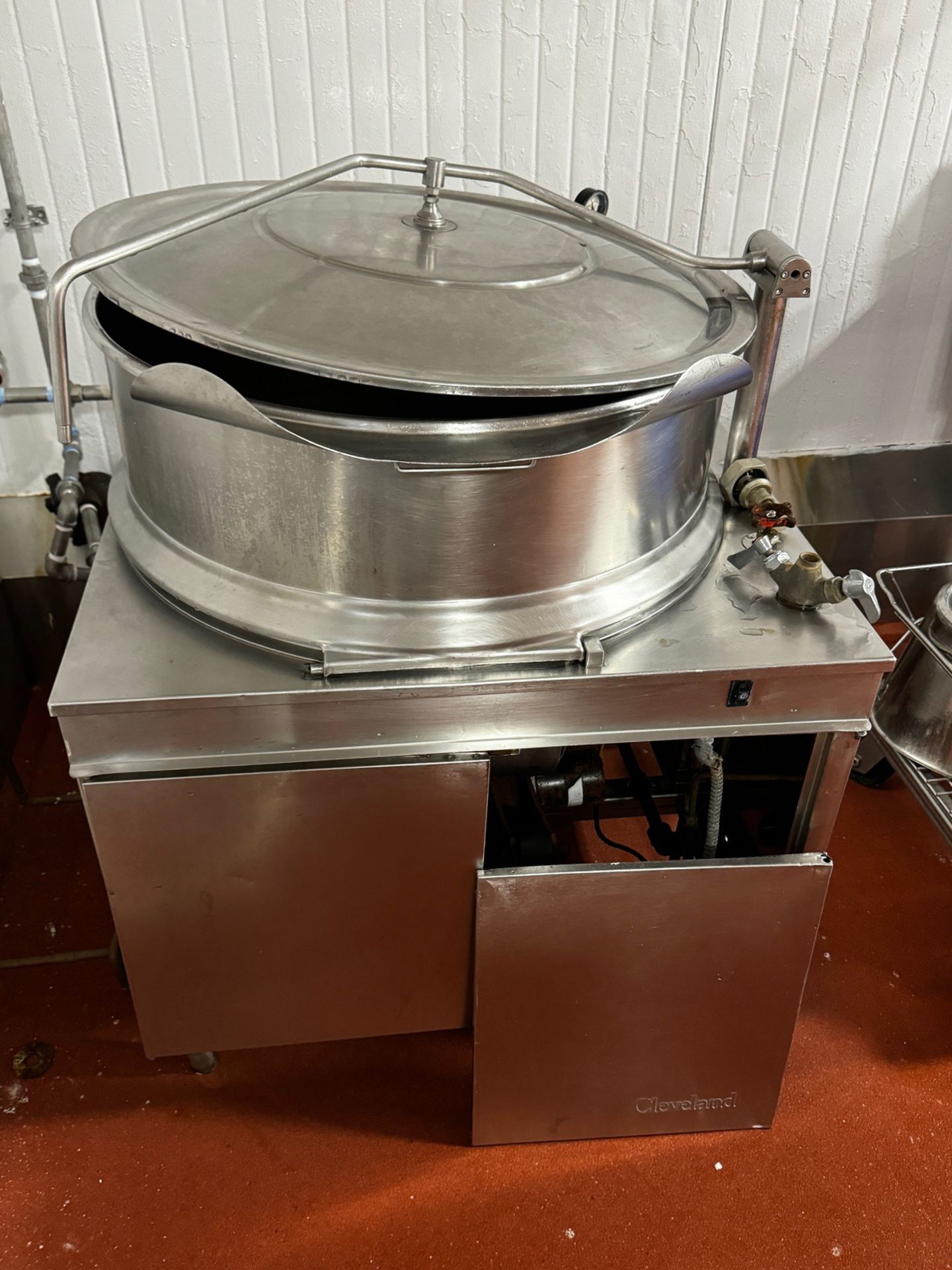 Cleveland Stainless Steel Jacketed Tilting Kettle,