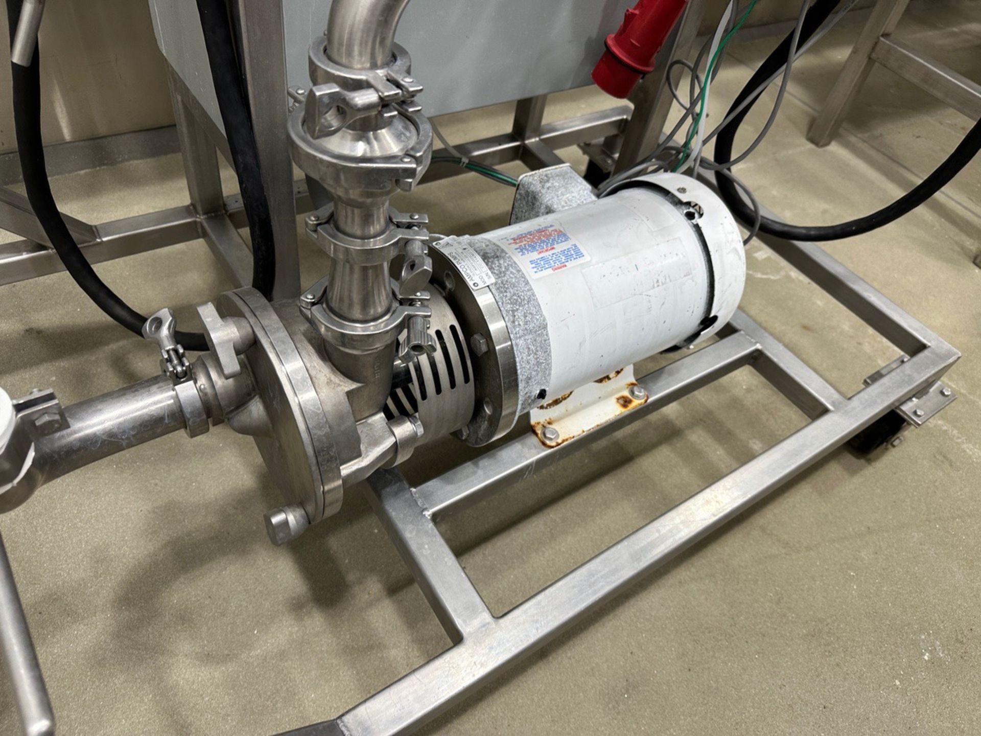 Atlas Batching Station with Ampco Centrifugal Pump Skid, Valve and Flow Meter | Rig Fee $175 - Image 2 of 6