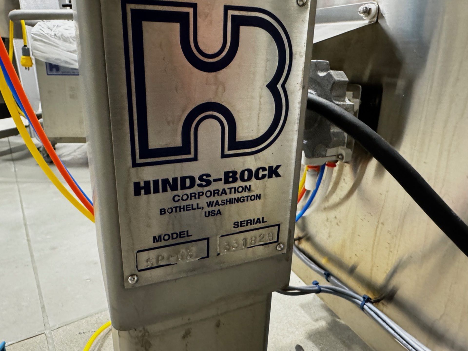 Hinds-Bock SP-03 Piston Depositor, S/N 33182B - Image 2 of 2