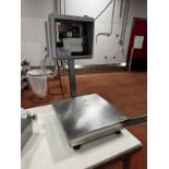 Emery Winslow Stainless Bench Top Scale, Model 7400E, 18"x18" | Rig Fee $25
