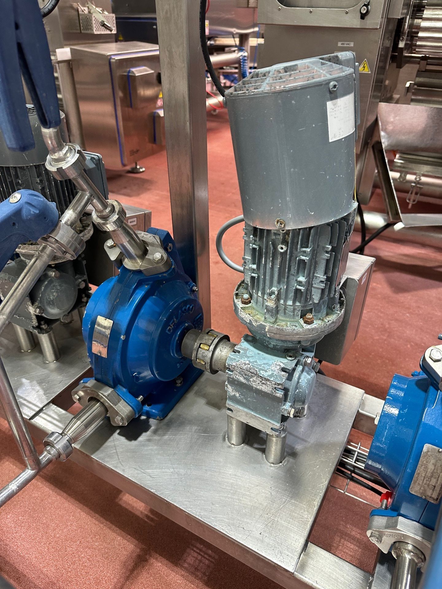 Flow Meter Distribution Skid, (5) Endress Hauser Flow Meters with (6) Centrifugal Pumps, Sanitary Ho - Image 6 of 15