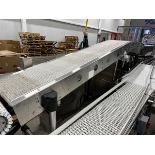 Stainless Steel Frame Incline Conveyor, 16" W x 112" OA Length | Rig Fee $200