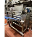 Pasta Technologies 28" Dough Sheeter Single Shaft Paddle Agitated Hopper