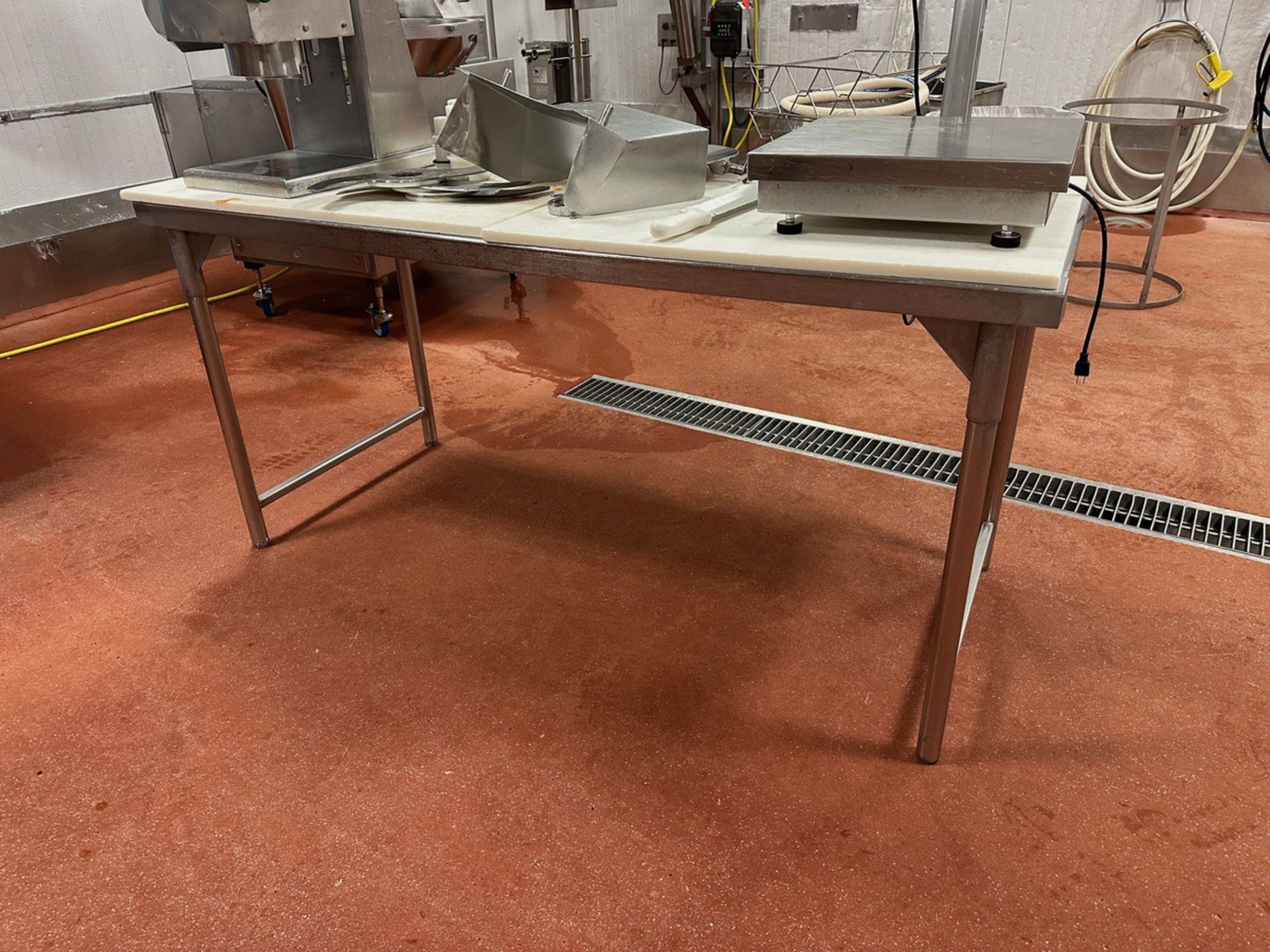 (4) Stainless Tables, 2' x 5'; 2'x6'; 2'x5' | Rig Fee $150 - Image 3 of 3