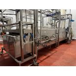 2018 Pavan COTTORE CV.100/3/6 Immersion Cooking Line with Vibratory Infeed Conveyor, Automated Hood