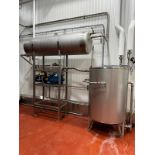 Water Feed System For Continuous Mixer with Stainless Holding Tank, Receiver and Nord Pump