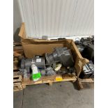 Pallet of Spare Motors & Gear Boxes | Rig Fee $50