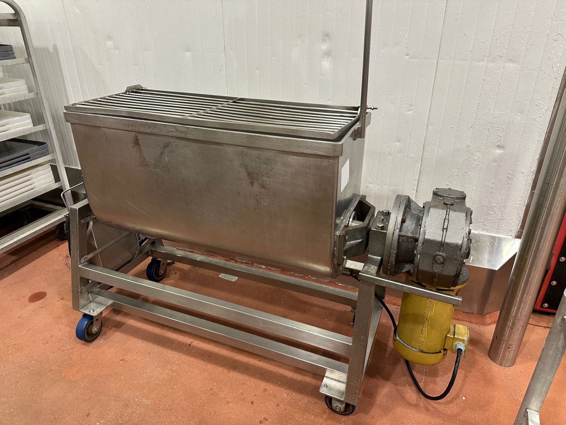 Stainless Steel Single Shaft Paddle Mixer, 42" x 16" Wide x 24" Deep - Subj to Bulk | Rig Fee $250 - Image 2 of 10