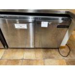 Continental 2-Dor Under Counter Refrigerator | Rig Fee $175