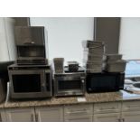 Lot of Microwaves, Hot Plates and Fryers | Rig Fee $175