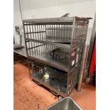 Stainless Steel Rolling Cart, No Contents | Rig Fee $50
