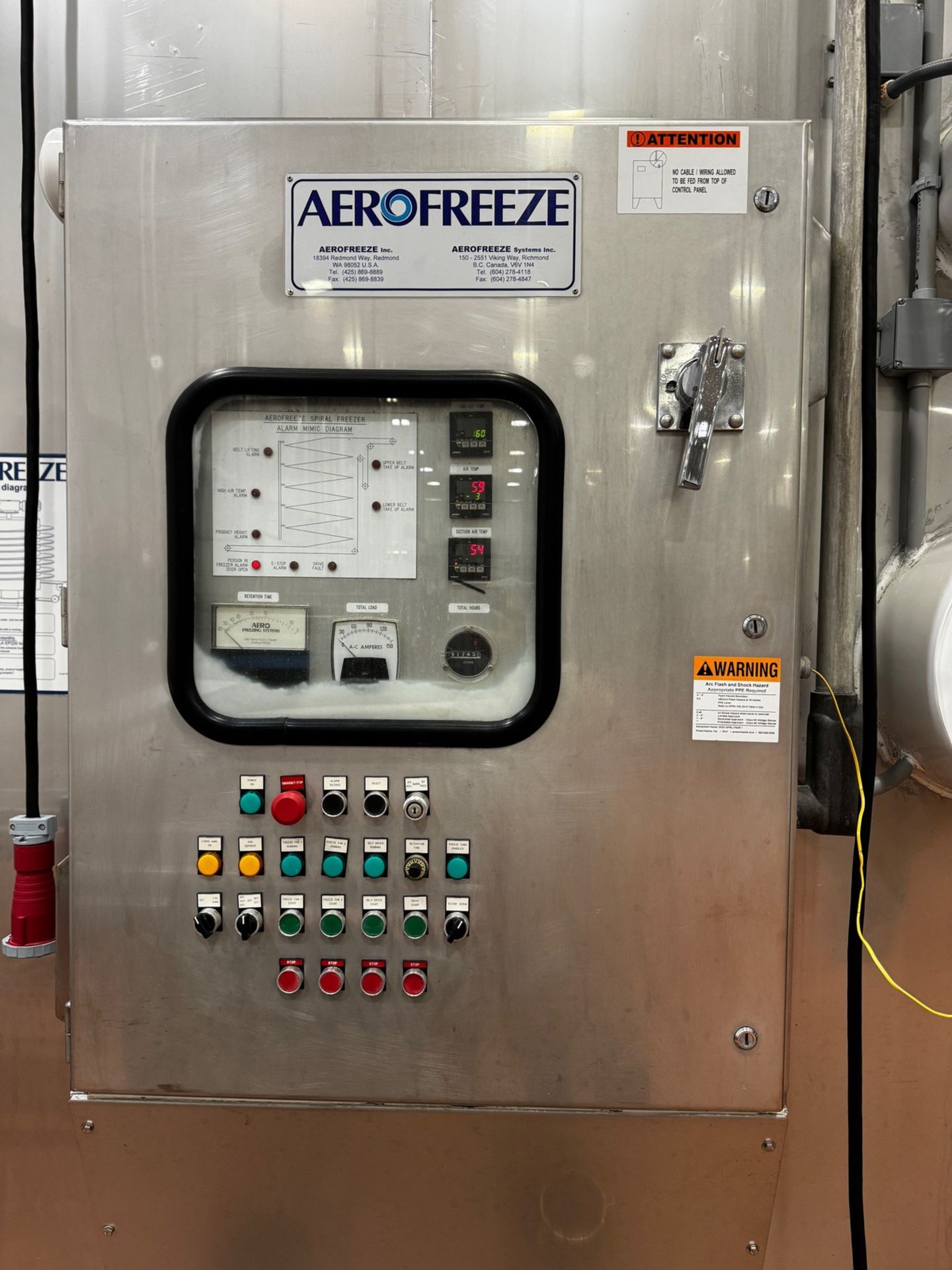 GEA Aerofreeze 128" Dia Approx Spiral Freezer, 24" SS Mesh Belt, In Low, Out High, | Rig Fee $42000 - Image 4 of 14