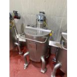 Stainless Steel Prop Agitated Tank, 19" OD x 26" D | Rig Fee $150