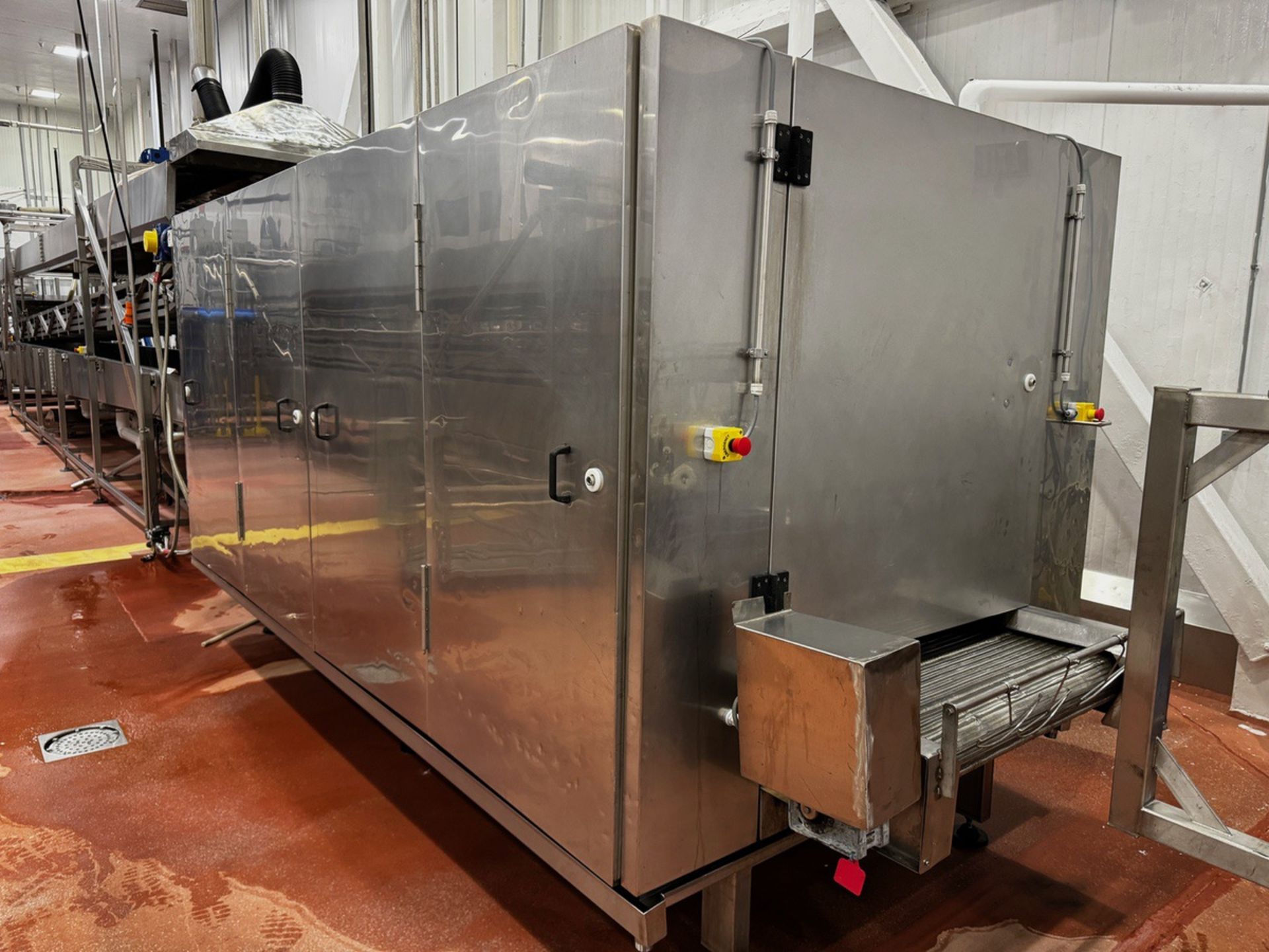 Continuous Refrigerated Pasta Cooler, 40" Stainless Mesh Belt, CIP, 1 - Subj to Bulk | Rig Fee $1650 - Image 6 of 6