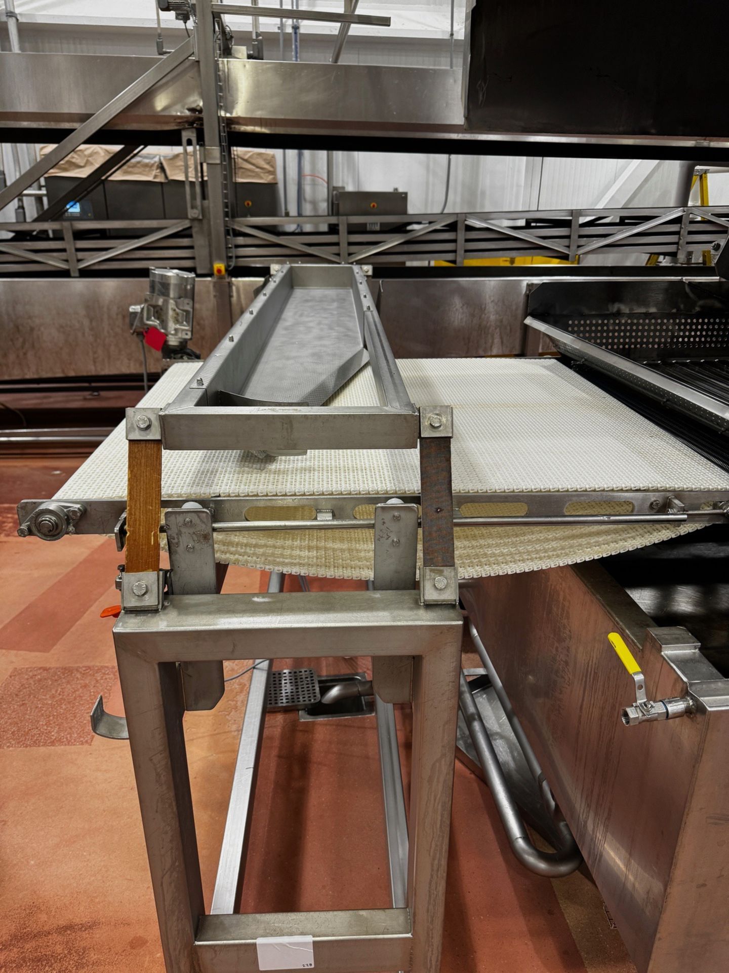 Stainless Steel Frame Vibratory Feed Conveyor for Line 2 Cooker - Image 2 of 2