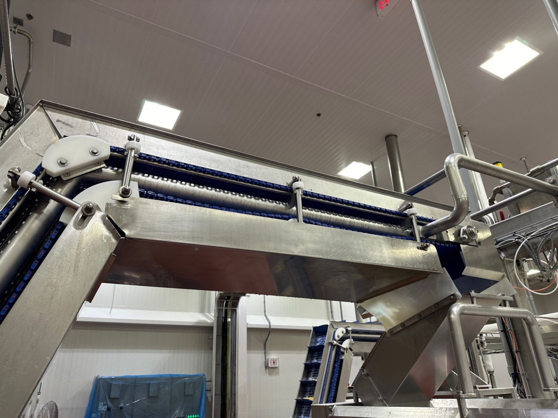 Stainless Steel Frame Incline Flighted Conveyor to Cooker Vibratory Feed, - Image 3 of 3