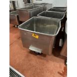 (4) 400 LB Stainless Steel Buggies | Rig Fee $50