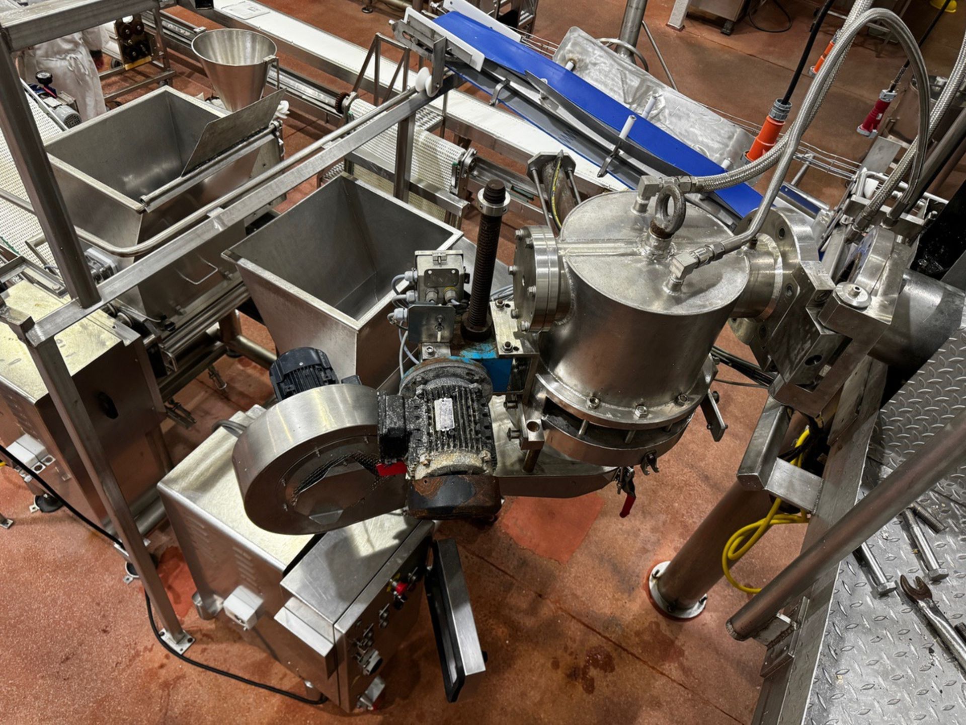 Stainless Single Grim Continuous Mixer, Pasta Press / Extruder, Cutter, Ingredient Receiving, Meteri - Image 5 of 6