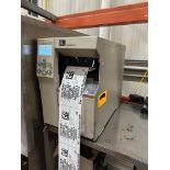 (2) Label Printers - Zebra 105SL Plus, SATO M-84Pro-2 | Rig Fee $75
