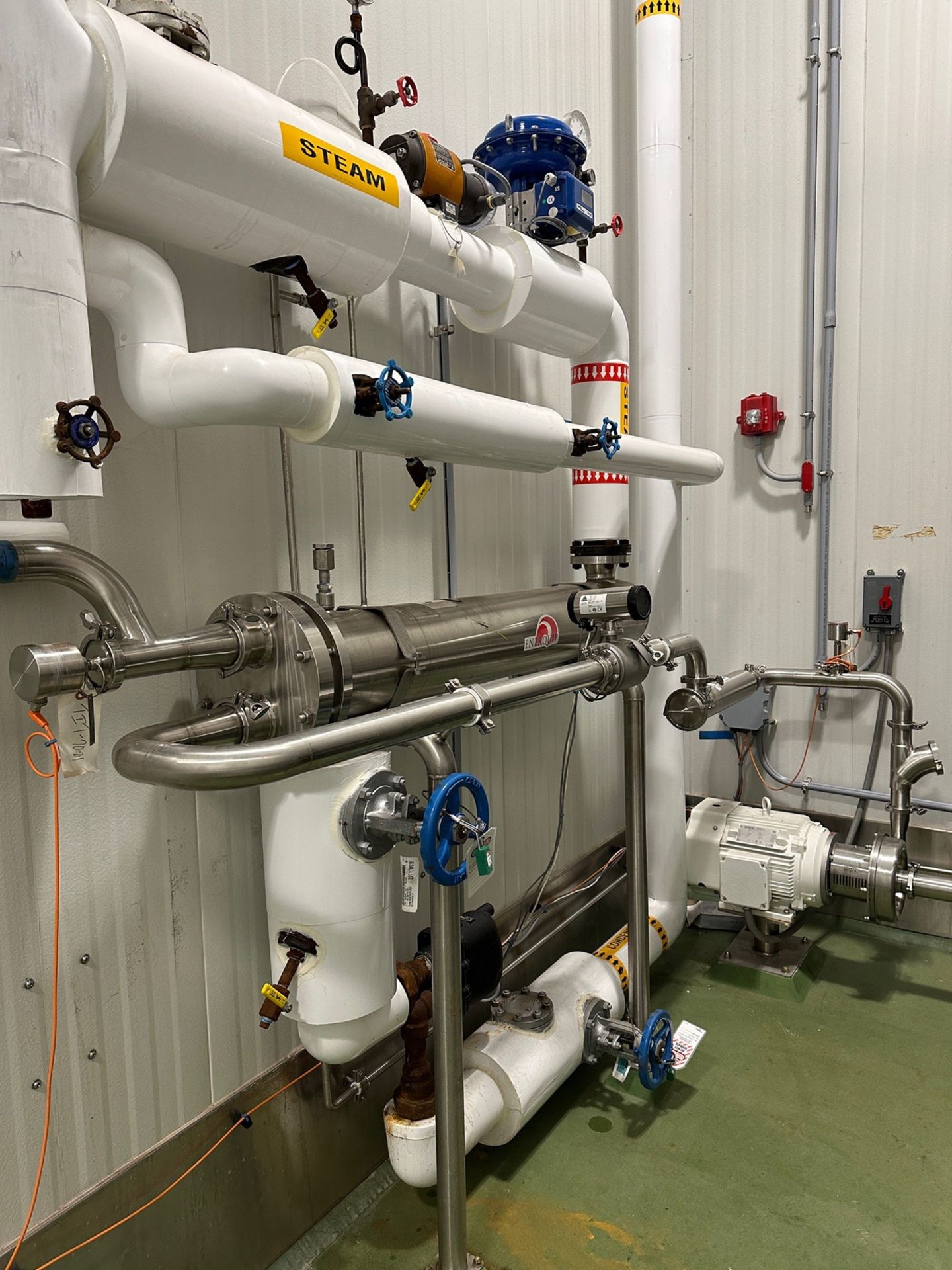 A&B Process Two Tank CIP System, with 300 Galand 500 Gal Stainless Tanks, Alfa Laval 15 HP Centrifug - Image 9 of 14