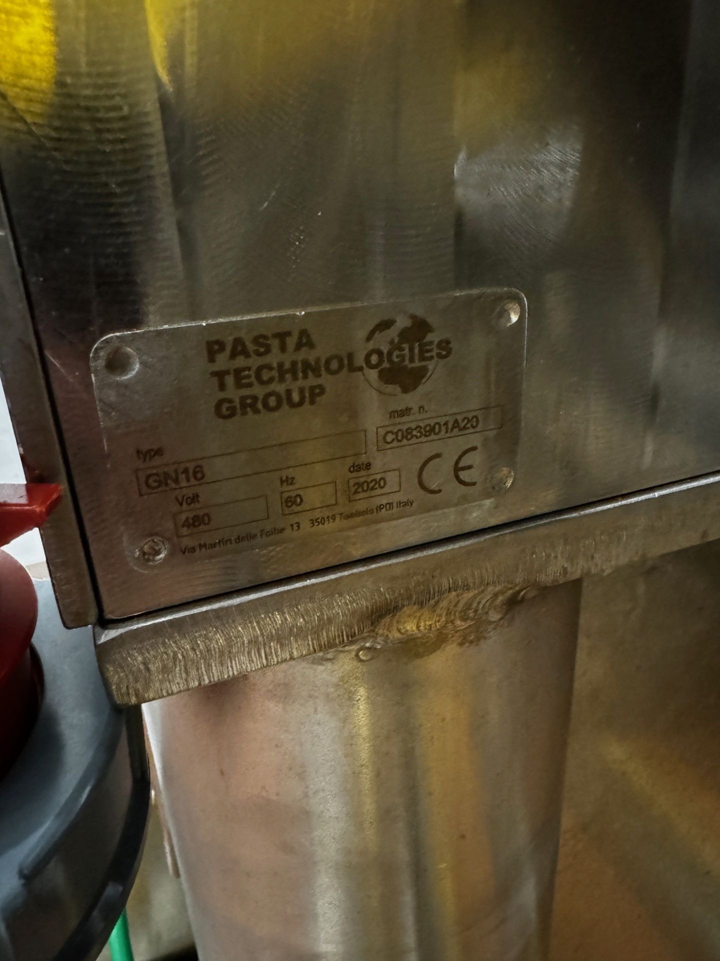2022 Pasta Technologies GN16 Gnocchi Former & Vibratory Conveyor, S/N C083901A20 - Image 4 of 4