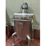 Stainless Steel Prop Agitated Tank, 19" OD x 26" D | Rig Fee $150
