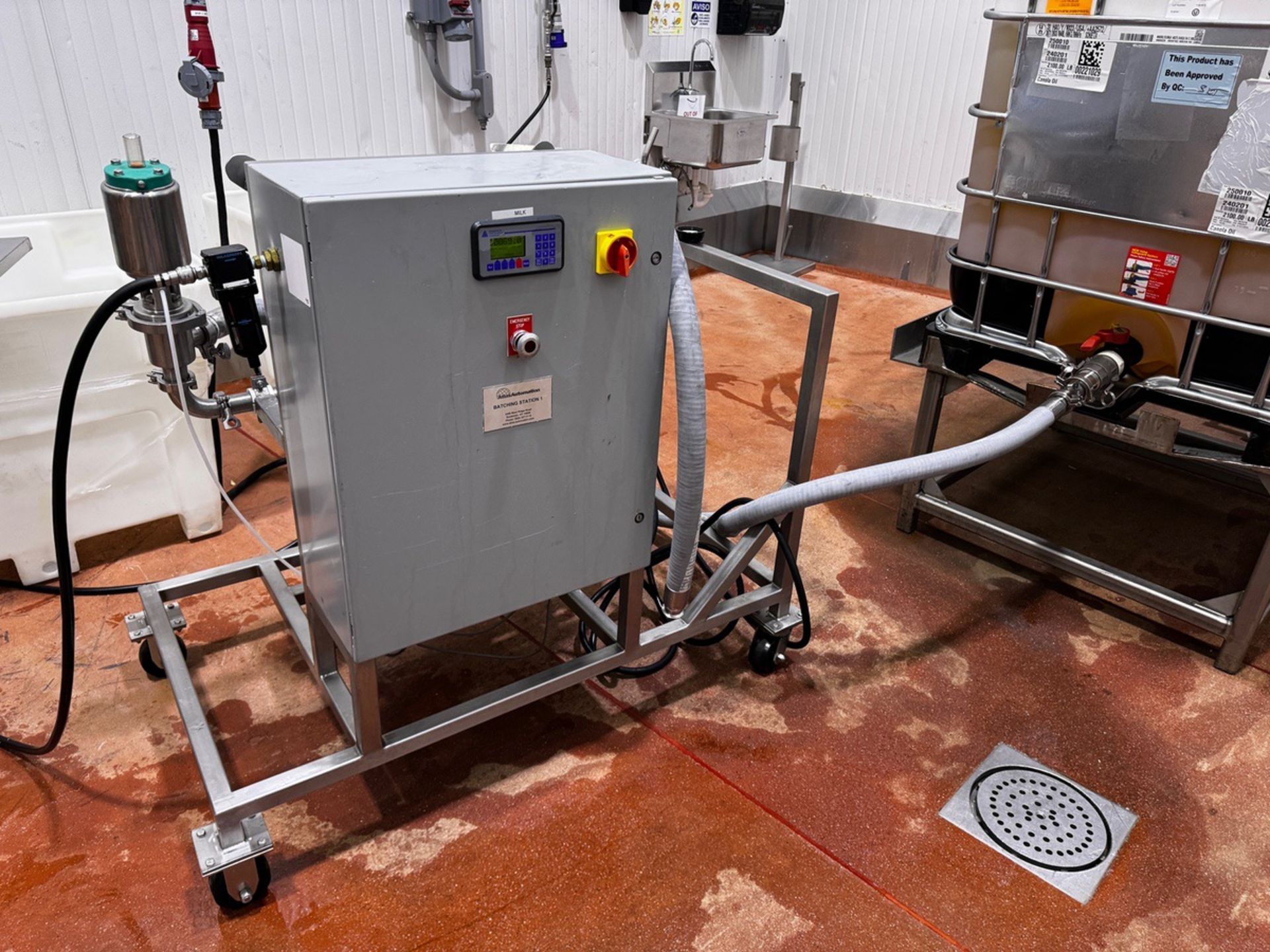 Atlas Automation Chemical Batching Station with Ampco SAP2100-22-18 Centrifugal Pum | Rig Fee $175