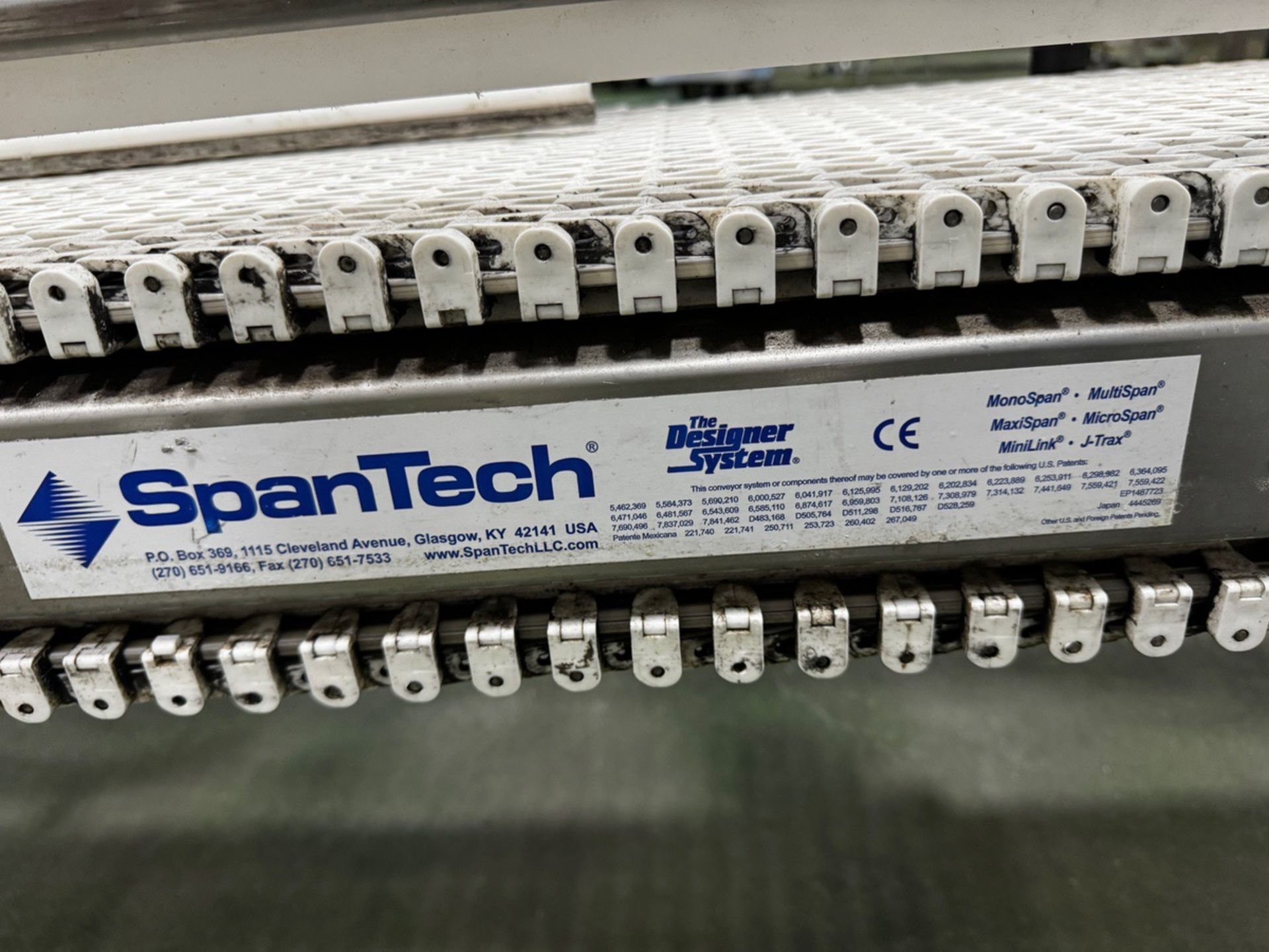 SpanTech Stainless Steel Frame Case Conveyor, 16" W x 18' L | Rig Fee $200 - Image 3 of 3