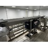 2018 FastBack Vibratory Dimple Pan Conveyor, 19" Top Width x 11' -9" OAL