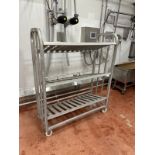 (3) Stainless Steel Mobile Carts - Subj to Bulk | Rig Fee $50