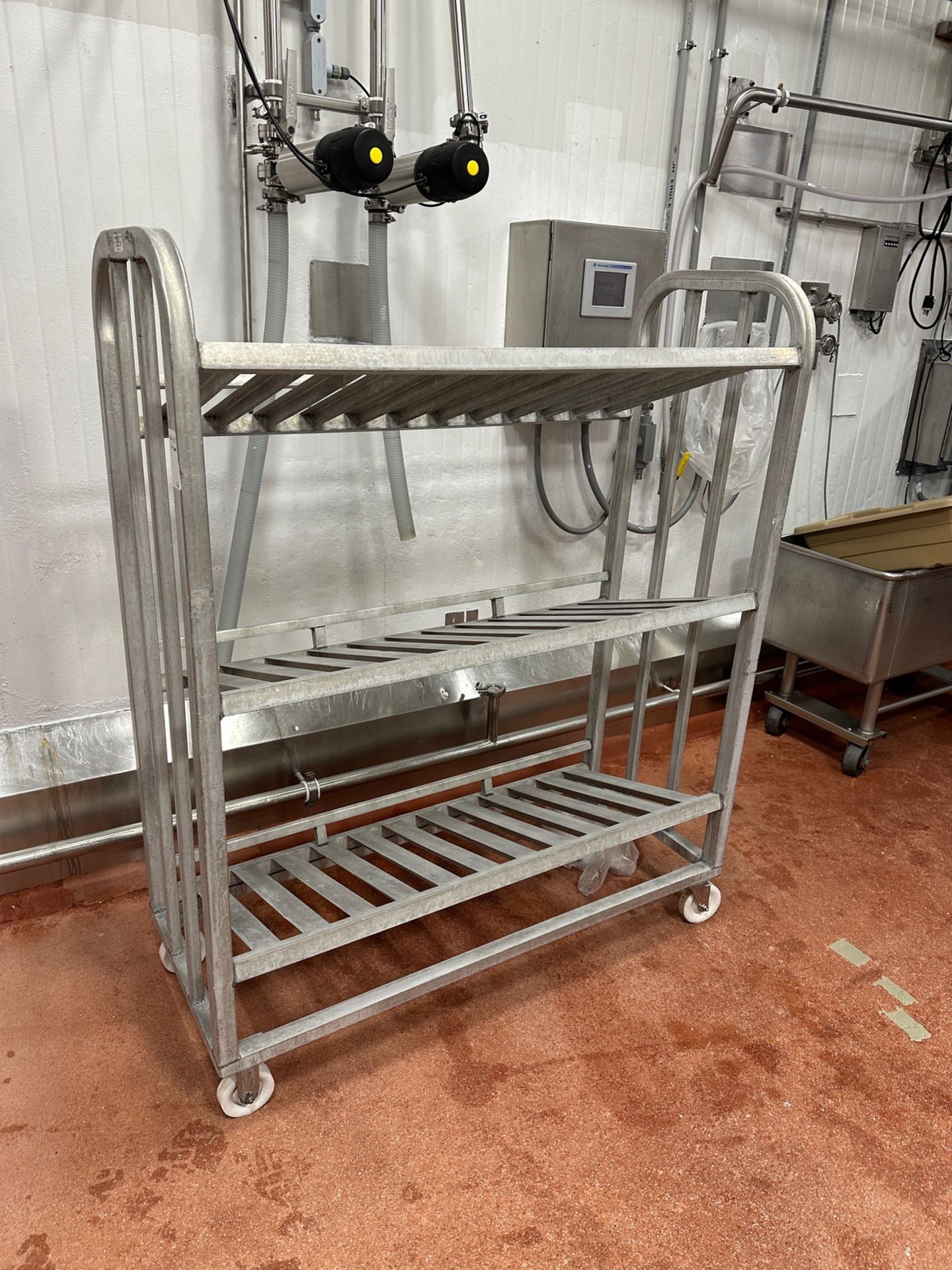 (3) Stainless Steel Mobile Carts - Subj to Bulk | Rig Fee $50